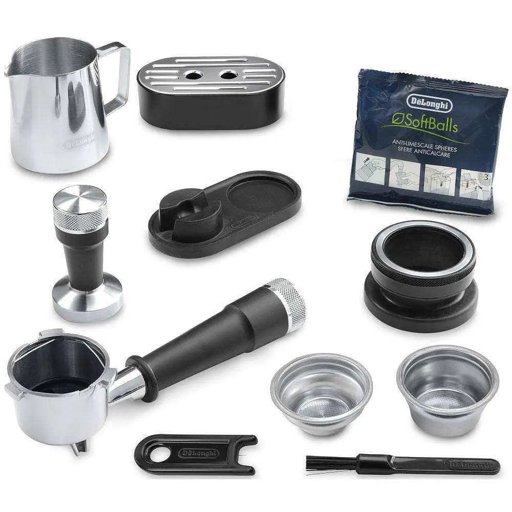 Ріжкова кавоварка еспресо Delonghi La Specialista Arte EC 9155.MB - фото 11