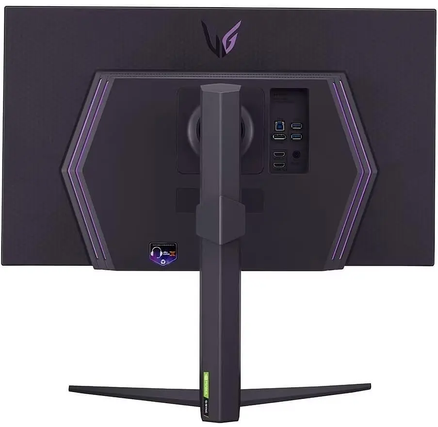 Монітор 27" LG 27GR93U-B UHD IPS 144Hz (27GR93U-B) - фото 4