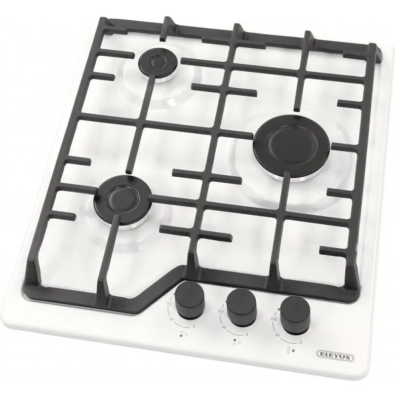 Газовая варочная поверхность Eleyus Magenta 45 WH CF - фото 3