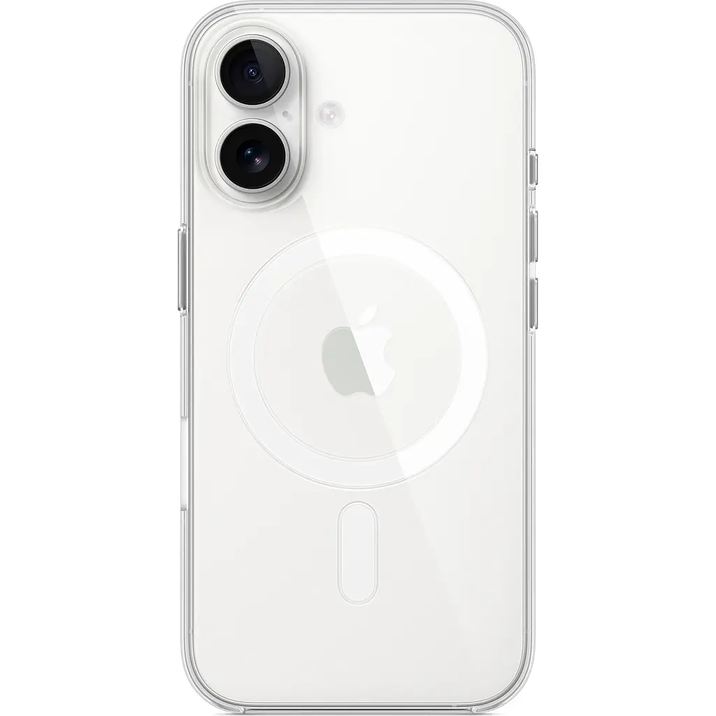 Чохол Clear Case with MagSafe для Apple iPhone 16 Transparent AAA [115938] - фото 5