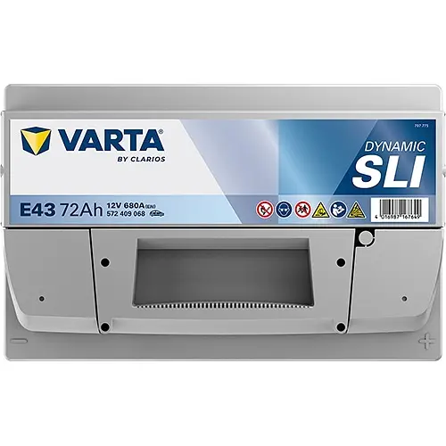 Акумулятор Varta Dynamic SLI 12В 72Аг 680А (EN) R+ (572409068) - фото 4