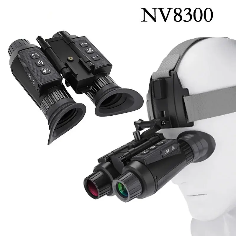 Тактичний бінокль нічного бачення NV8300 Super Light HD 4K (до 500м) + картка пам'яті 64Гб - фото 2