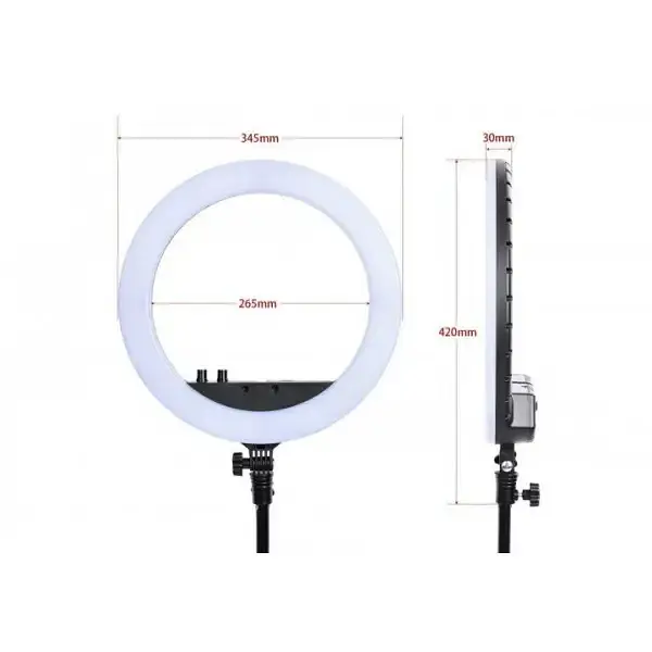 Студійна 360° LED-лампа XPRO Live Light A3649 з штативом (234071197_975230_rl18) - фото 2