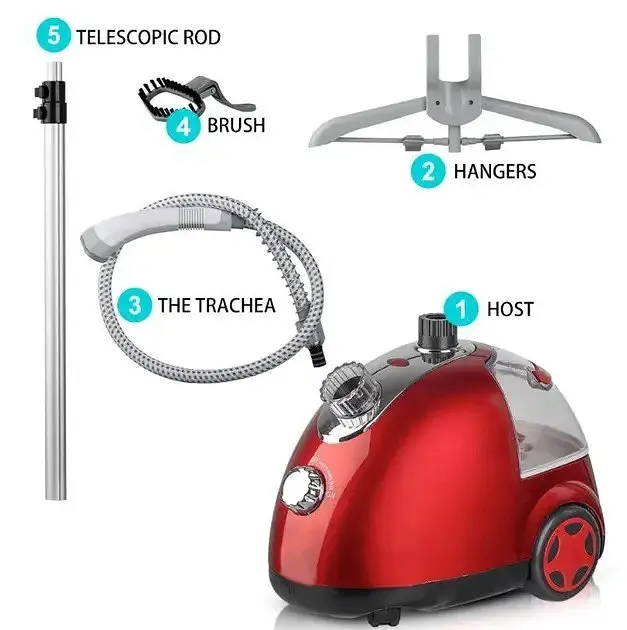 Вертикальный отпариватель Bitek BT-3037 напольная паровая система утюг парогенератор 3600 Вт - фото 8