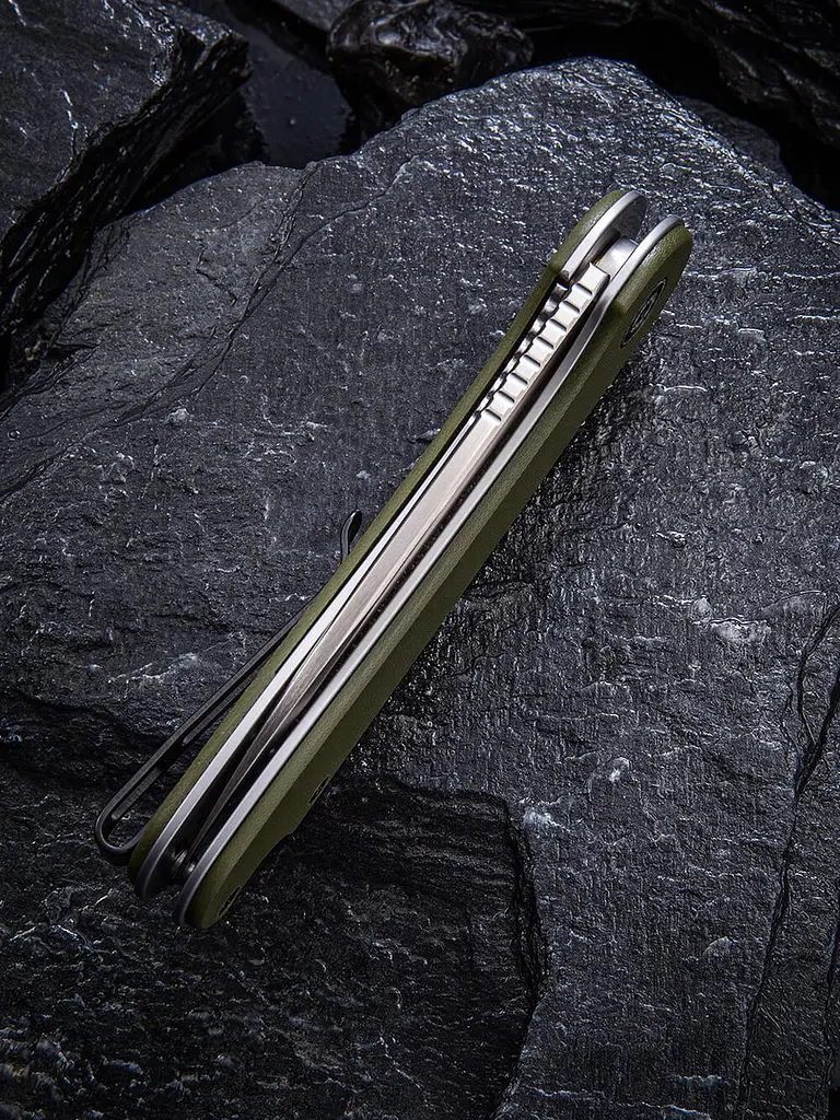 Ніж складаний кишеньковий Civivi Elementum, (7.5 см) D2/G10 оливковий - фото 7