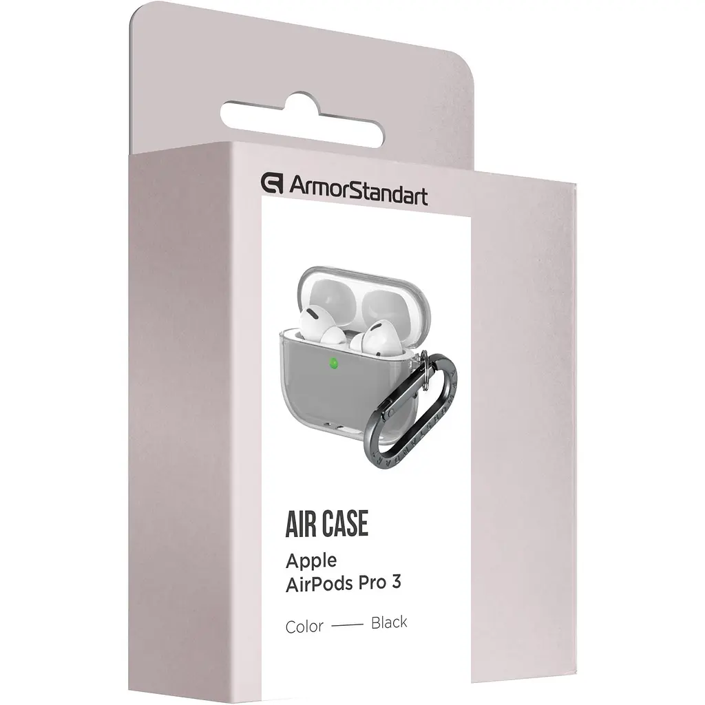 Чохол ArmorStandart Air для Apple AirPods Pro 3 Black (ARM88267) [149485] - фото 4