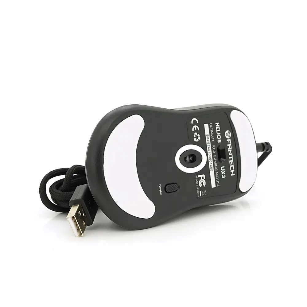 Ігрова миша дротова HELIOSUX3, 6 кнопок, 200-4800 DPI, Led Lighting RGB, 1,8 м, Win7 / 8/10 Mac OS, Black, COLOR BOX (138*56*192) 0.23 кг - фото 5