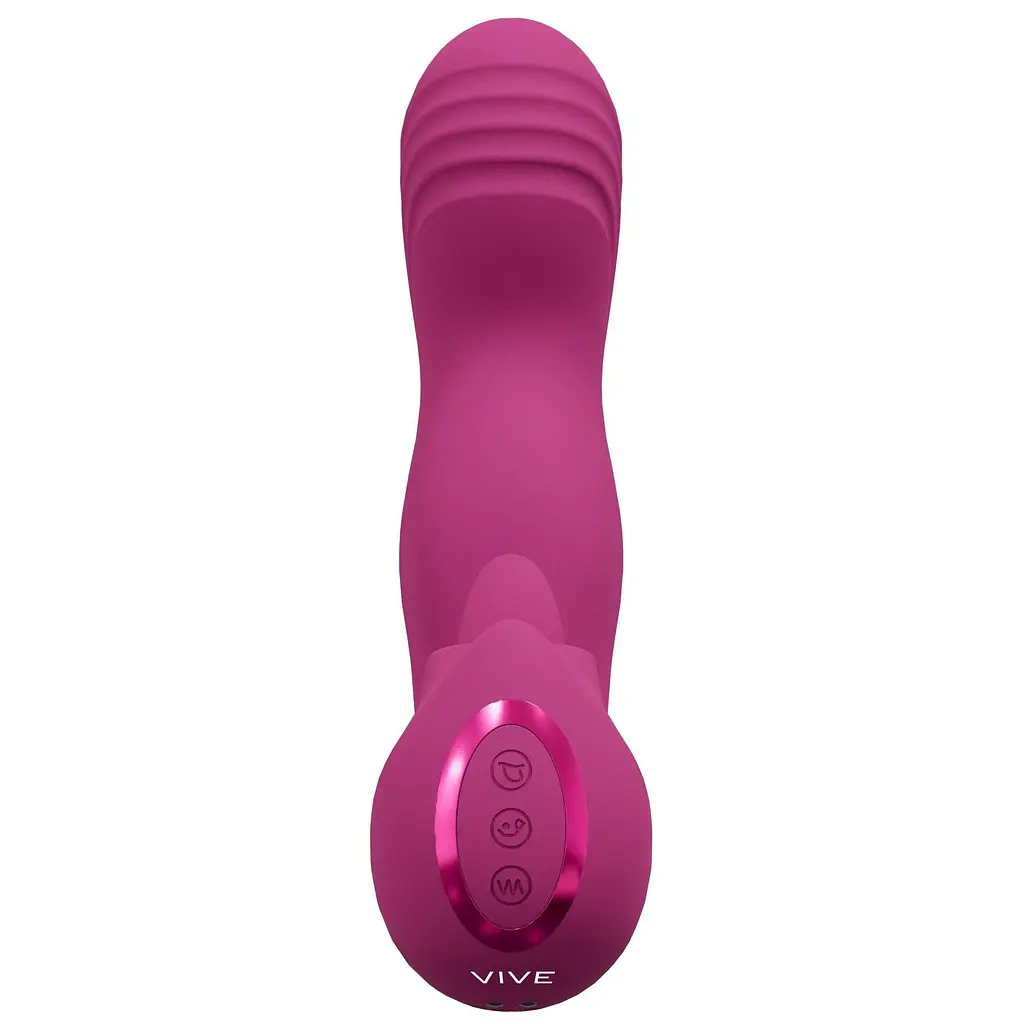 Вібратор Vive Yumi G-Spot, 13.7 см (рожевий) - фото 2