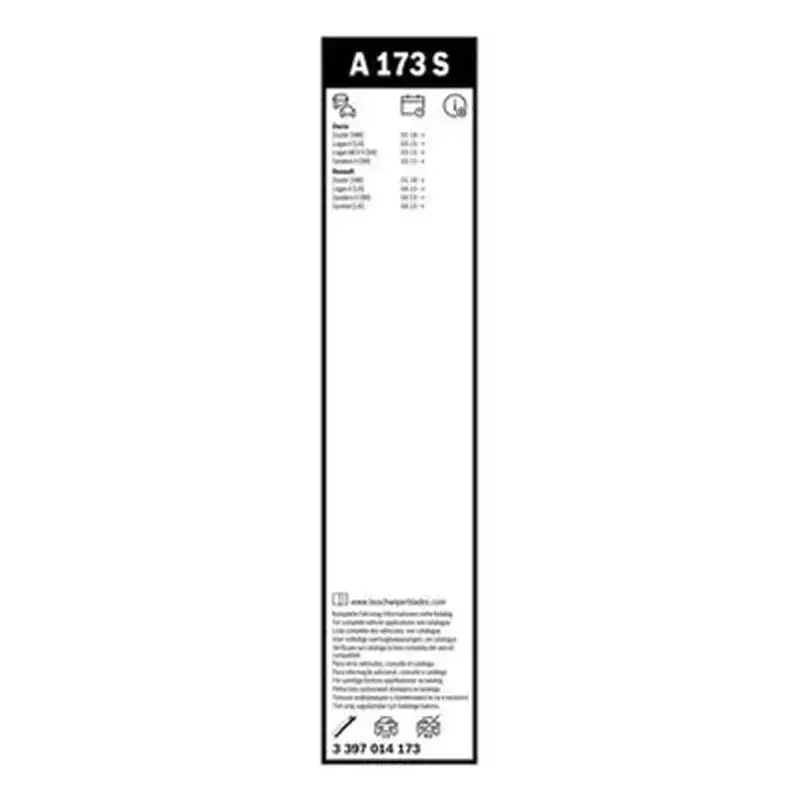 Щітка склоочисника Bosch 3 397 014 173 - фото 5