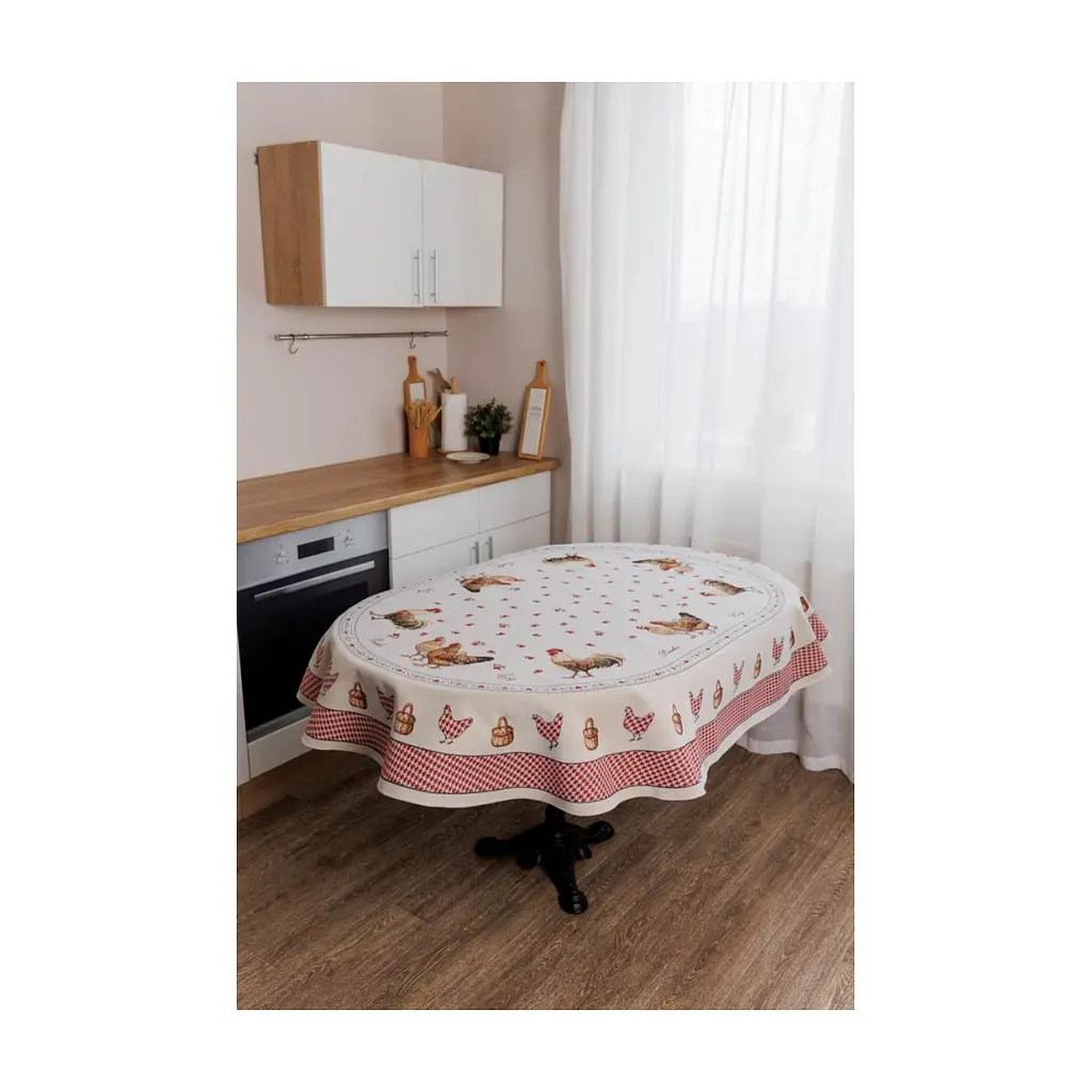 Скатертина Прованс Добробут овальна 136х240 см (044420) - фото 2
