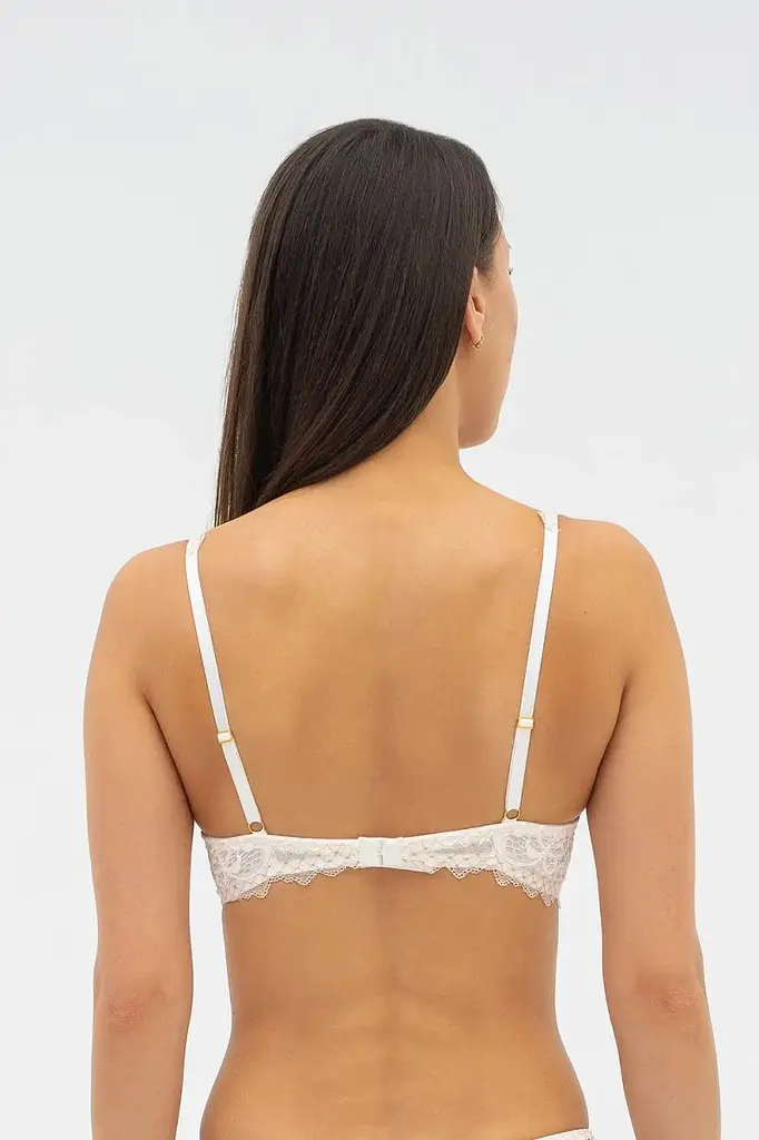 Бюстгальтер пуш-ап +1 зі з'ємними вкладишами LOREN 013 136 007 Effetto Lingerie молоко 75C - фото 2