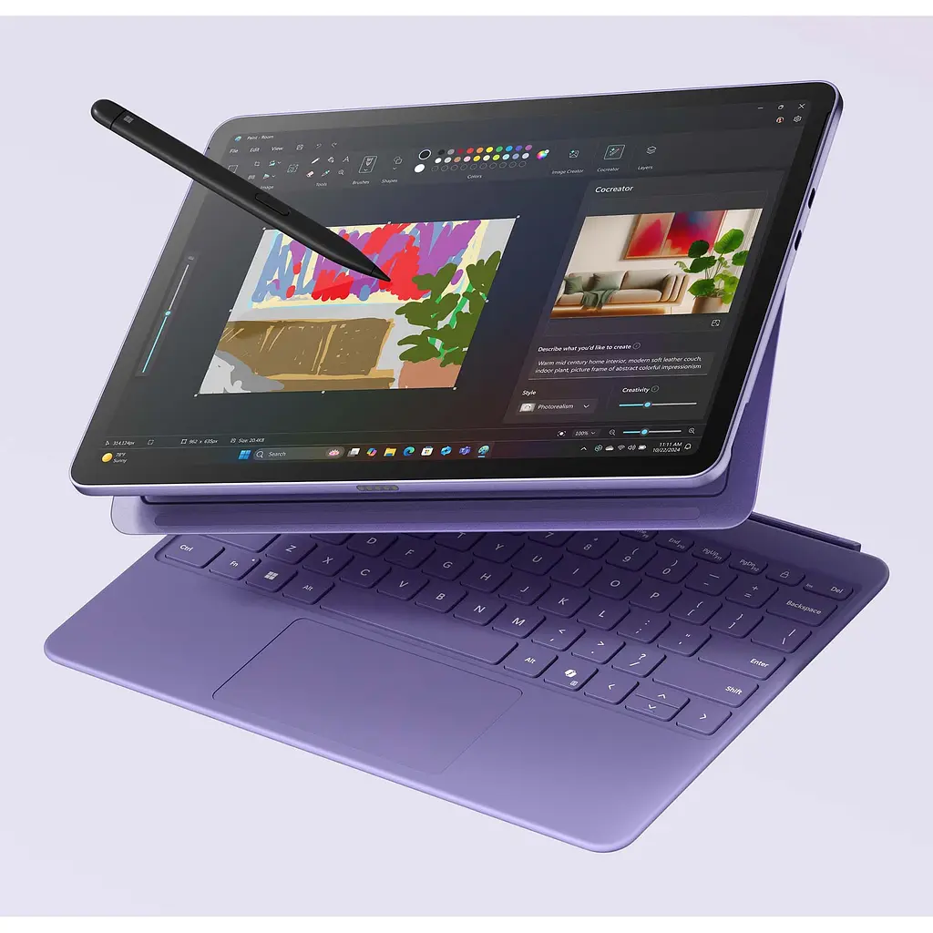 Tableta MICROSOFT SURFACE PRO 11 Ultra 5, екран tactil 2880x1920, 16GB LPDDR5X, 256GB, Windows 11 Pro, AI Boost, baterie 53.3Wh - фото 4