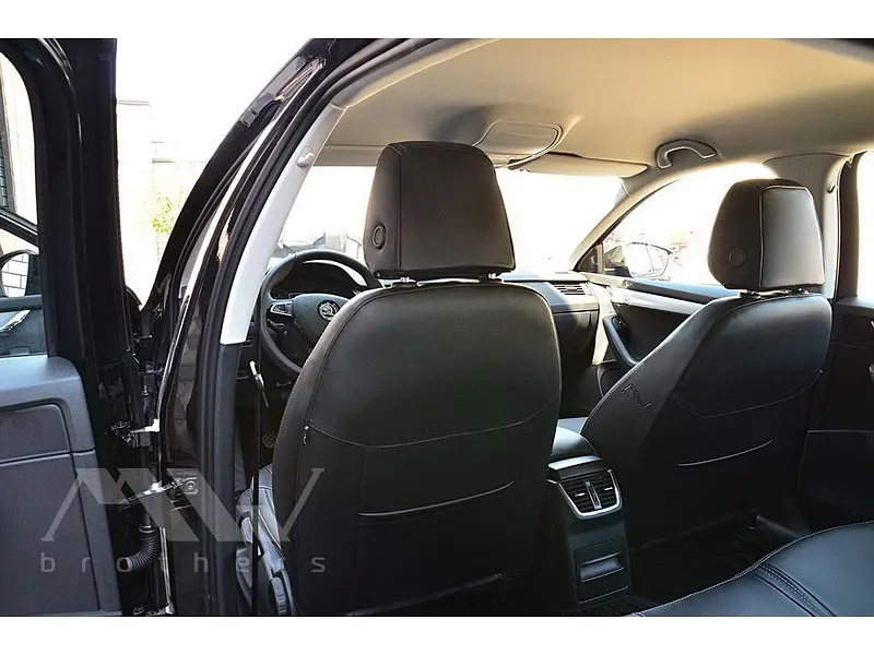 Авточохли модельні MW Brothers для Skoda Octavia A7 c 2013 - фото 8