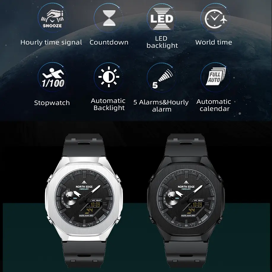 Годинник North Edge Mercury - фото 6