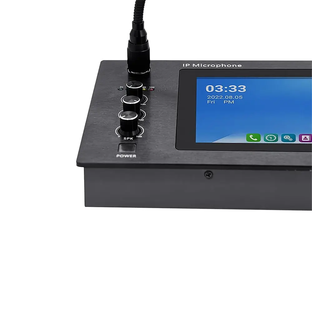 Мікрофон SIP-IP пейджинговий Tonmind SIP-M20 з вбудованим динаміком (24-00503) - фото 4