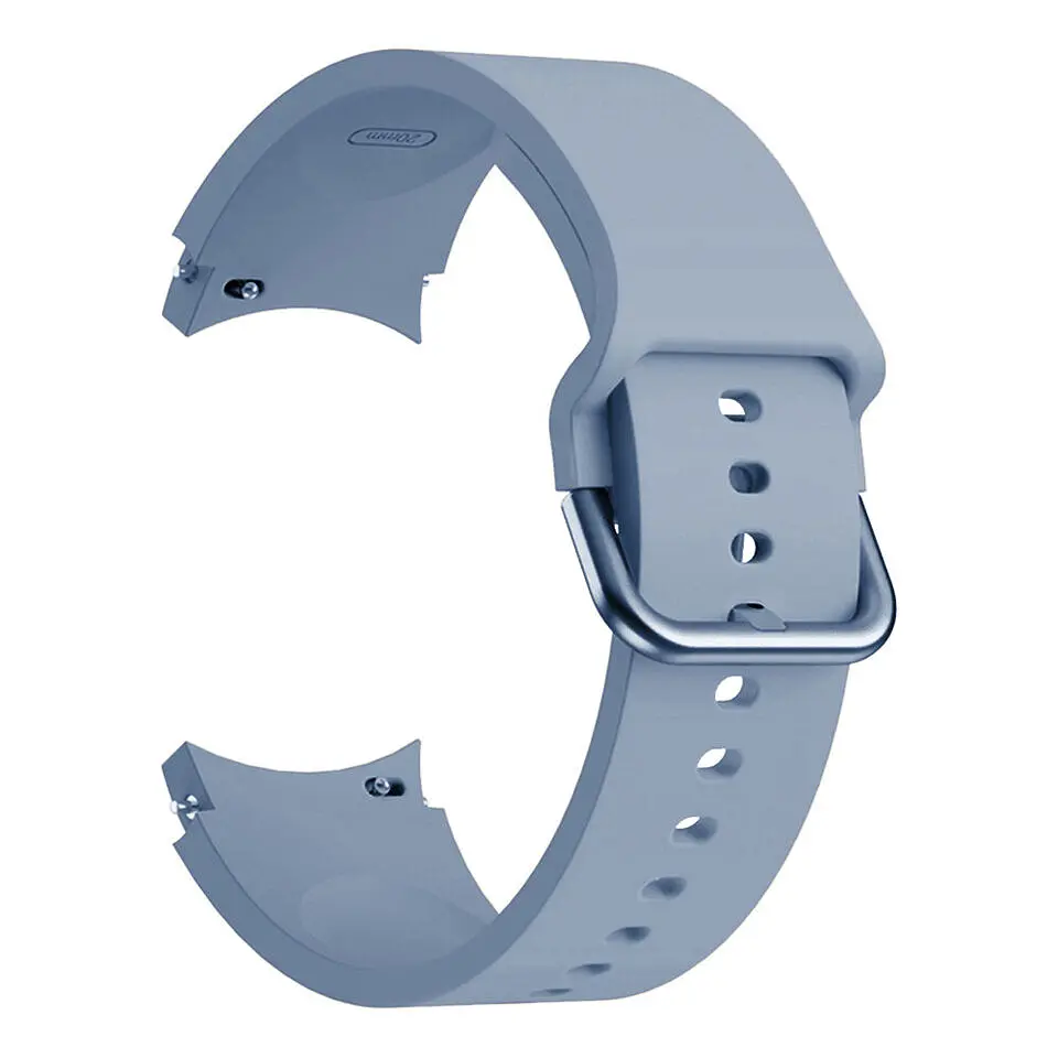Ремінець силіконовий BeWatch H2 для Samsung Galaxy Watch 4/5/6 Блакитний (0139322) - фото 2