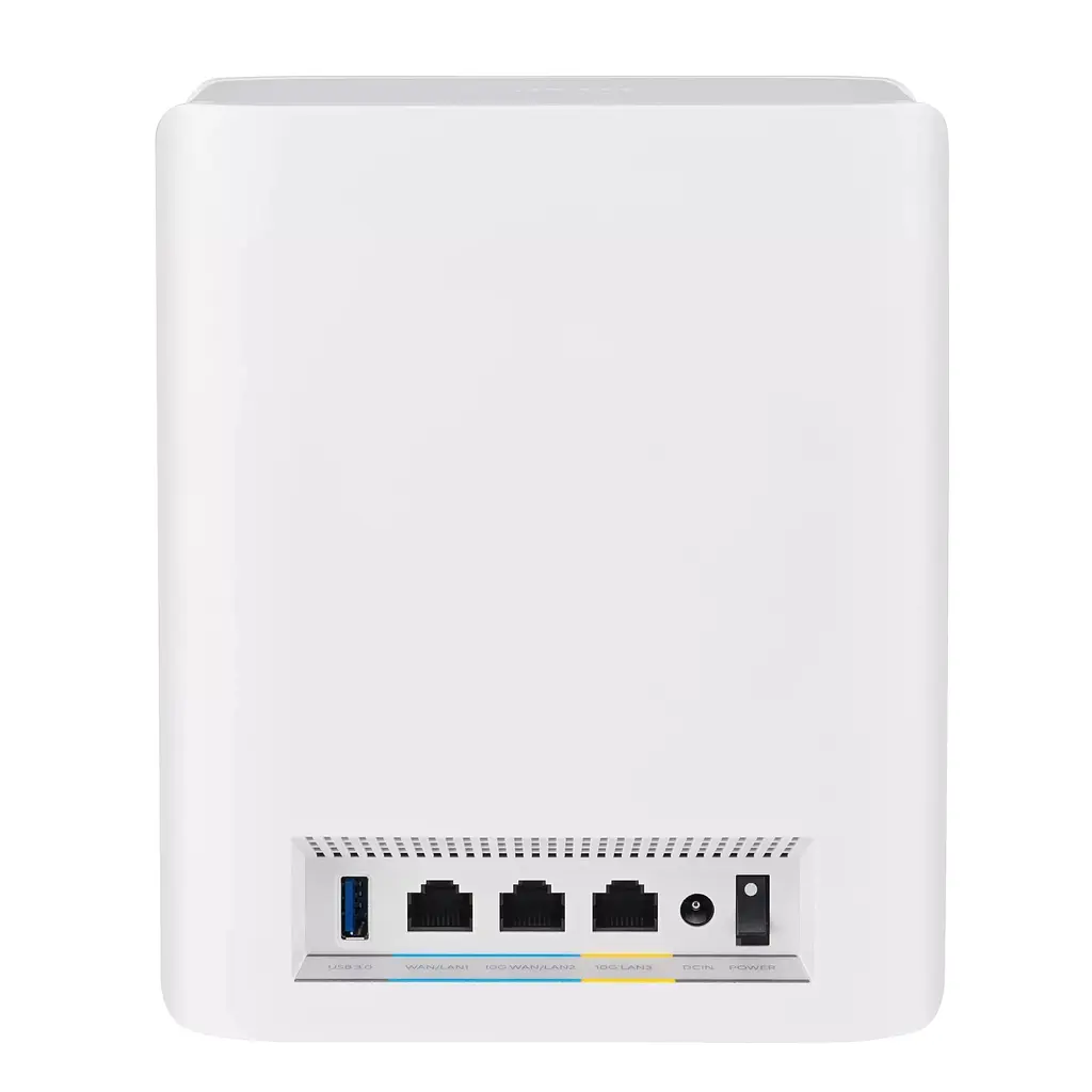 ASUS Система WiFi-Mesh ZenWiFi BT10 BE25000, 1x10GE LAN, 1xGE WAN/LAN, 1x10GE LAN, 1xUSB 3.0, 3мод, білий - фото 6