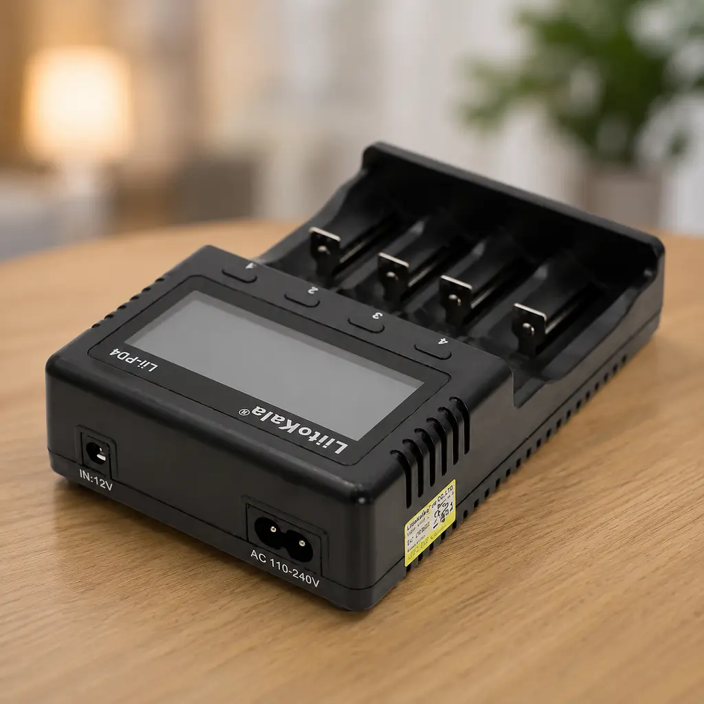 Універсальний зарядний пристрій LiitoKala Lii PD4 АА, ААА,18650, 26650, 21700 Li-Ion c LCD / Зарядний пристрій з дисплеєм - фото 3