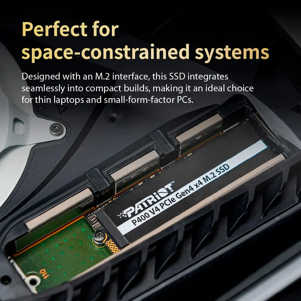 Накопичувач SSD M.2 2280 1TB P400 Patriot (P400VP1TBM28H) - фото 6