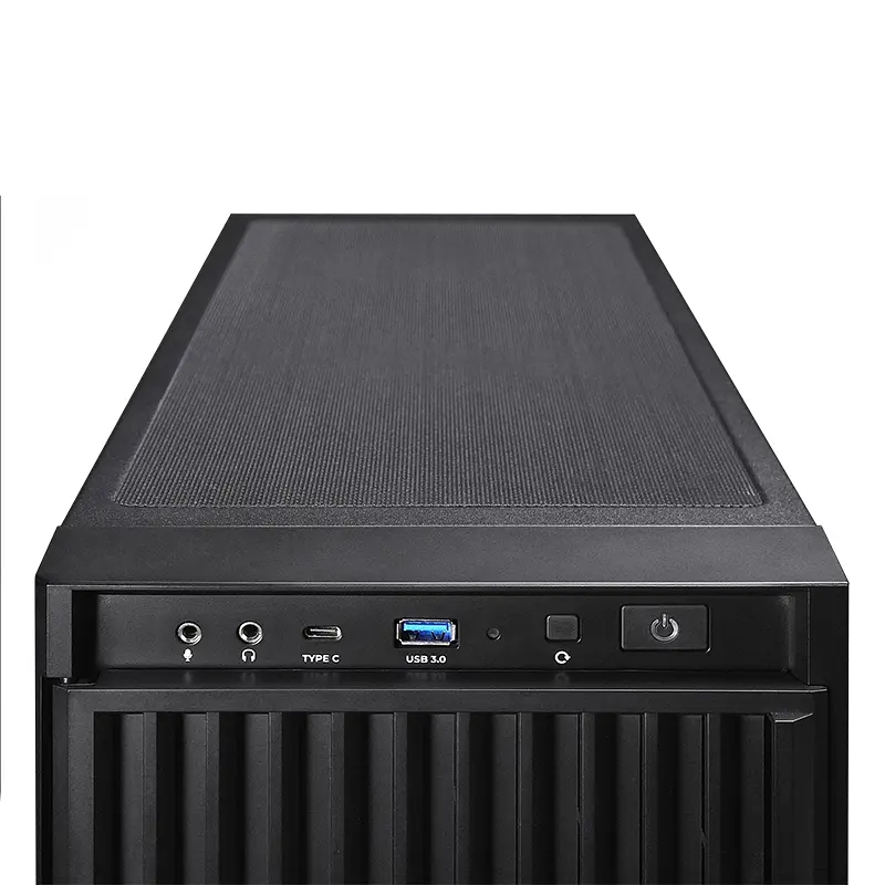 Корпус Chieftec UNI BW-01B-OP без БЖ 1x USB Type C 1 x USB3.0 ATX Black - фото 9