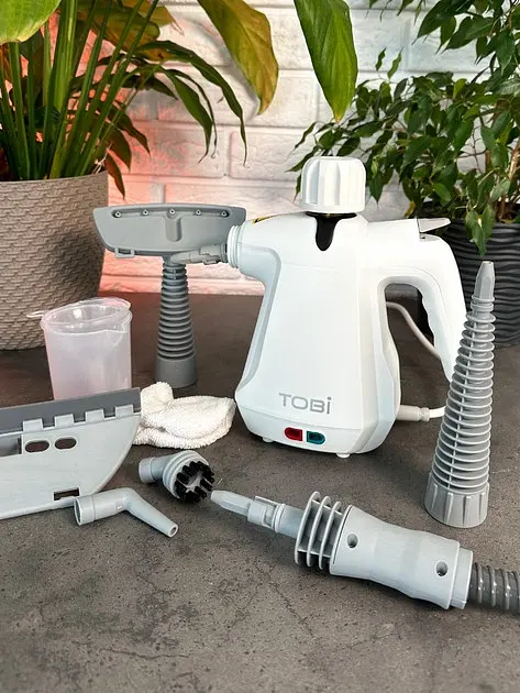 Відпарювач із функцією пароочисника Steam Cleaner • Багатофункціональний відпарювач-пароочисник - фото 2