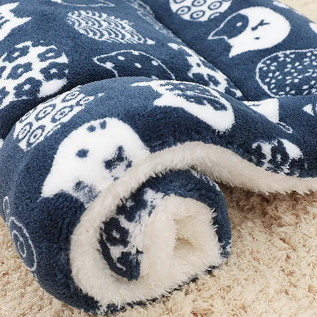 Плед для тварин Soft Pet Bed Cushion 70х90 см Blue Cat - фото 2
