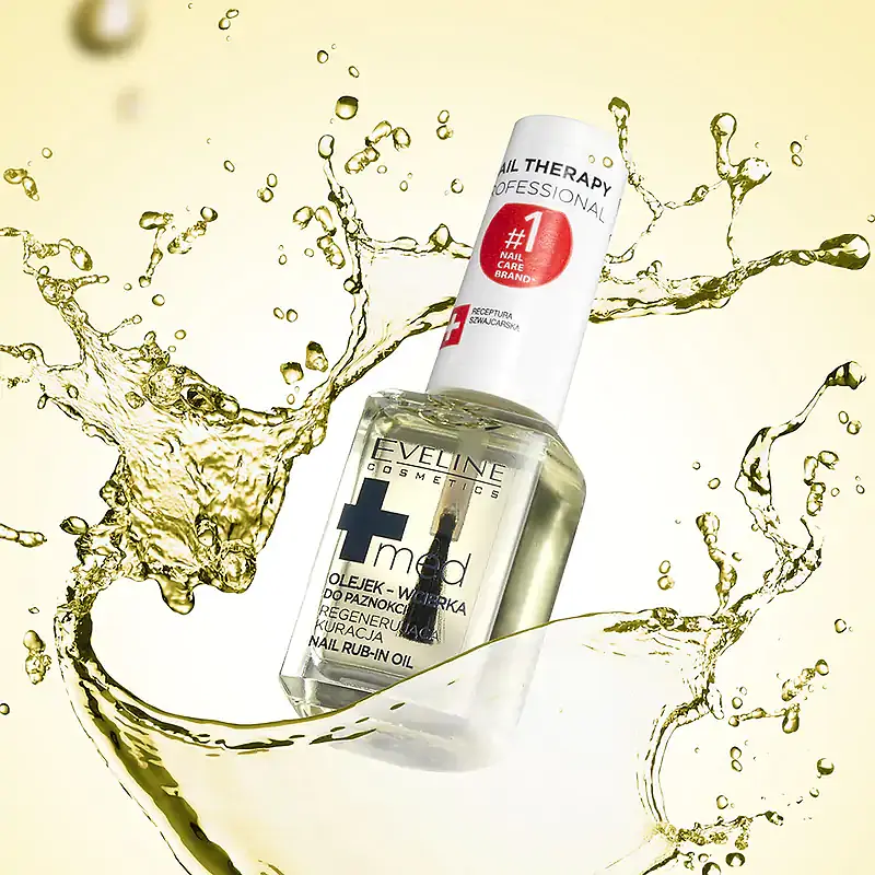 Олія-втирка для нігтів Eveline Nail Therapy Professional Med+ 12 мл - фото 7