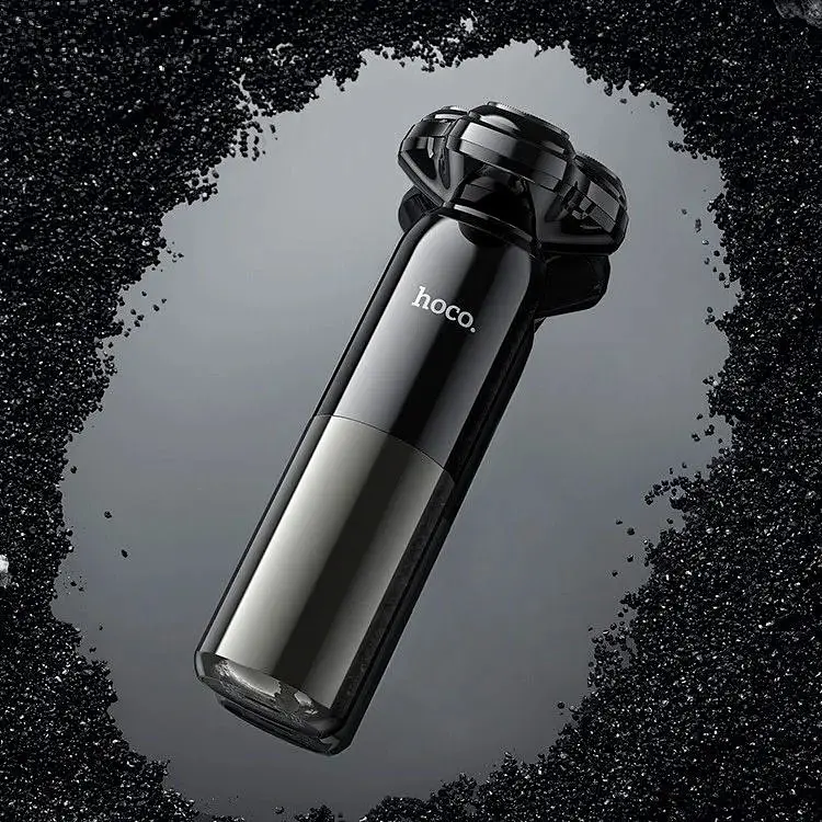 Електробритва акумуляторна HOCO HP35 Induction three-blade electric shaver чорна - фото 4