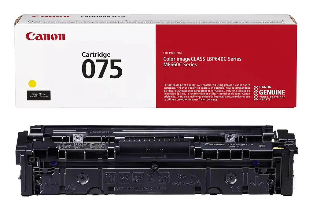Canon Картридж Canon 075Y MF664Cdw/MF667Cdw/LBP646Cdw/LBP647Cdw Yellow (1300 стор.) - фото 2