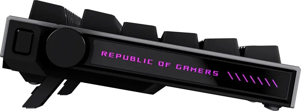 Клавіатура ASUS ROG Strix Morph 96 Wireless NX Snow V2 UKR Black (90MP04IF-BKMA03) - фото 7