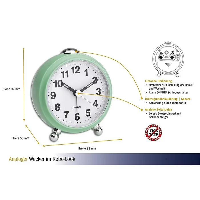 Будильник TFA 60103004 - фото 4