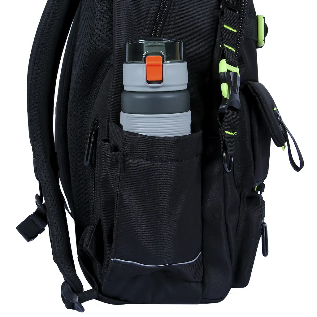 Рюкзак шкільний  ортопедичний шкільний  Yes Just Black TS-43L - фото 4