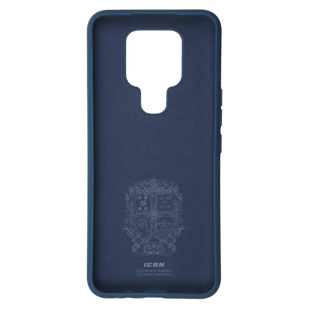 Чехол ArmorStandart ICON для Tecno Camon 16/16 SE Dark Blue (ARM58558) - фото 2