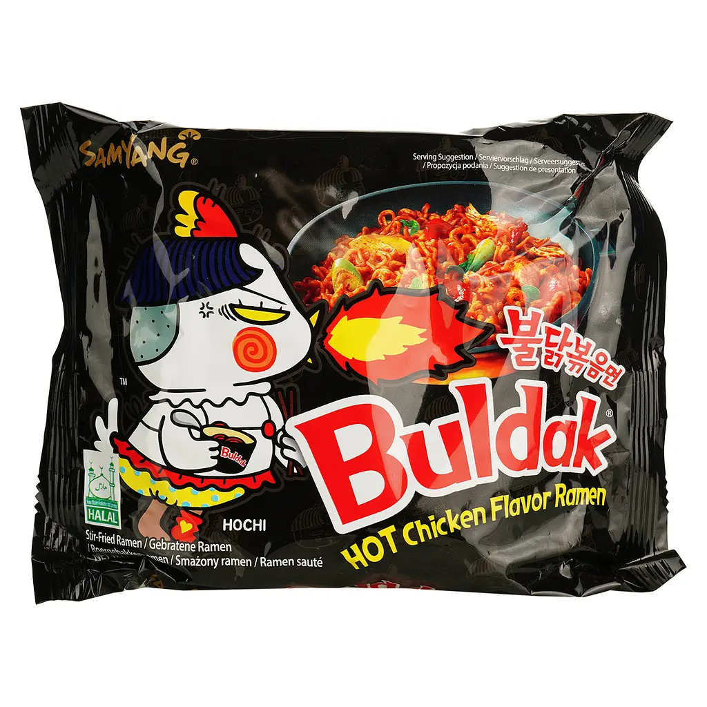 Лапша быстрого приготовления Samyang Buldak Hot Chicken flavor ramen 140 г - фото 2