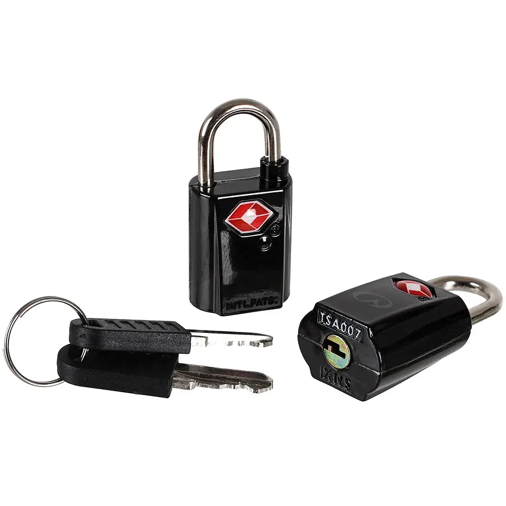 Замки Lifeventure TSA Mini Padlocks 2-Pack Чорний - фото 2