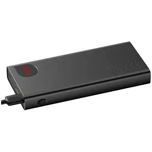 Портативна батарея Baseus Adaman Metal Digital Display QC 22.5W 10000mAh (PPIMDA-B0A) - фото 3