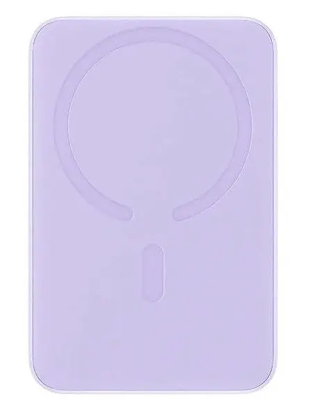 Бездротовий портативний акумулятор - зарядний Baseus Magnetic Mini 20 W 10000 mAh (PPCX110205) фіолетовий - фото 5