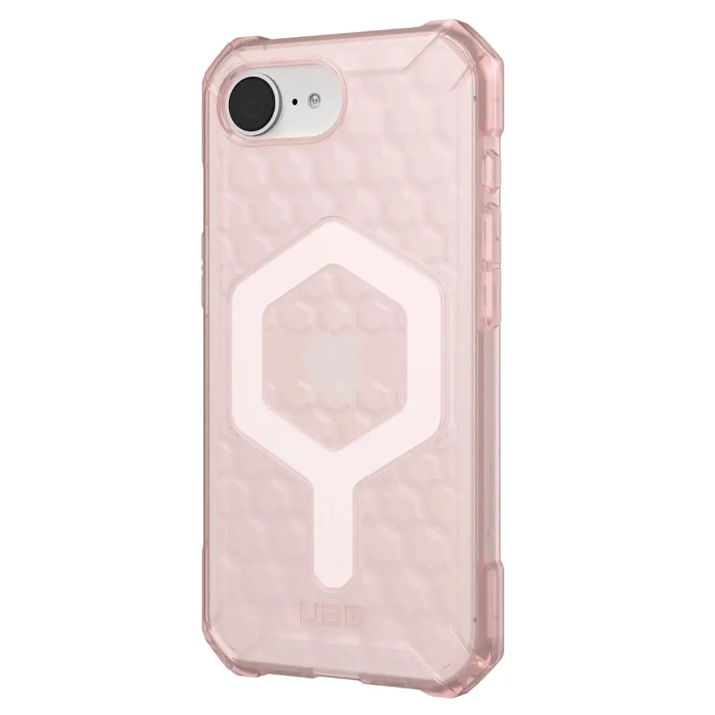 Чехол для мобильного телефона UAG iPhone 16E (4th Gen 2025) Essential Armor MagSafe Rose (114496114C4C) - фото 2