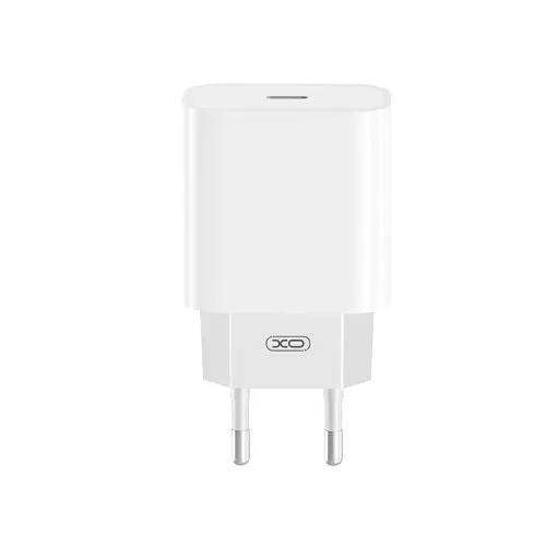 Сітчастий зарядний пристрій XO L129 EU 20W PD Fast charger Білий - фото 6