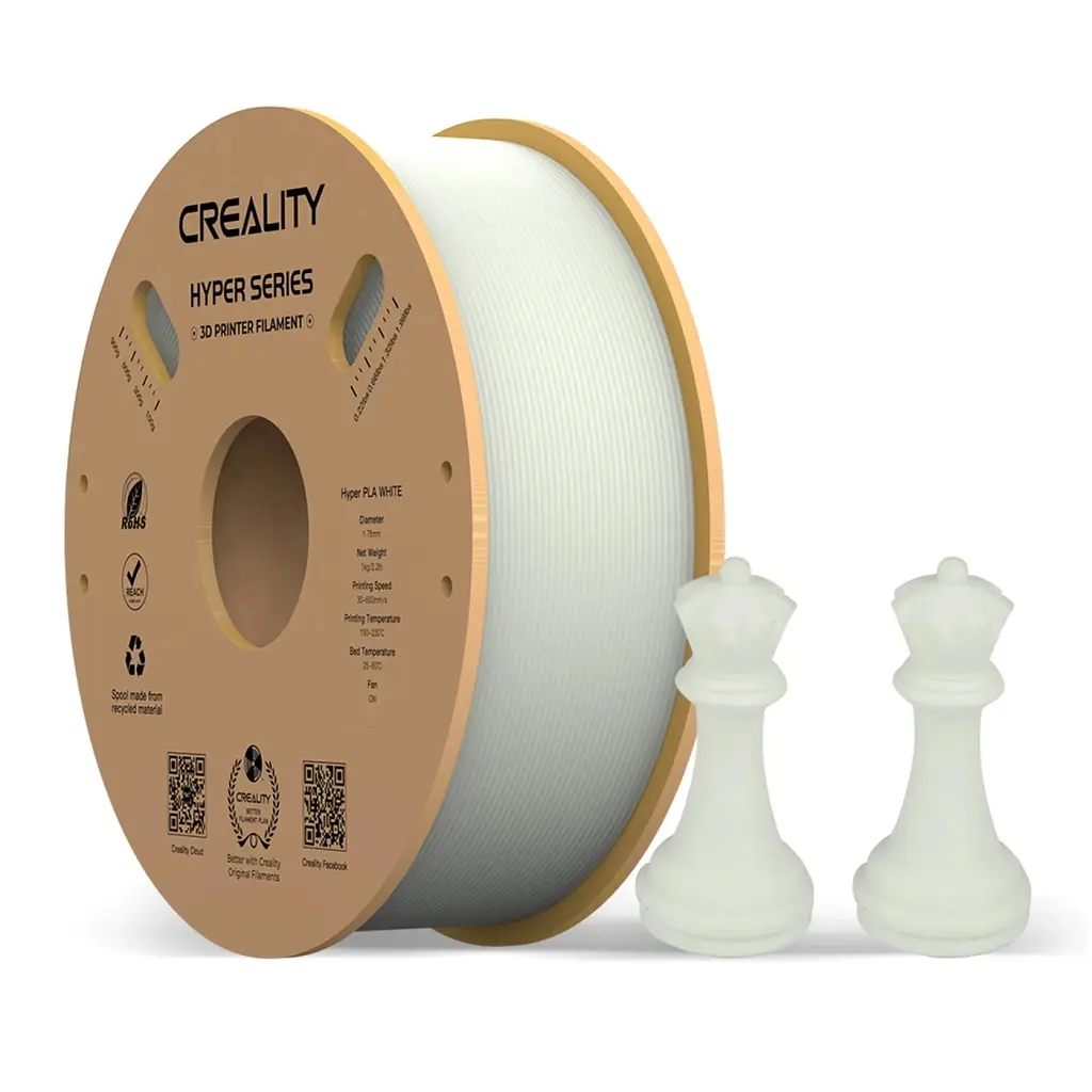 Пластик для 3D-принтера Creality PLA Hyper 1 кг, 1.75 мм, white (3301010335) - фото 3