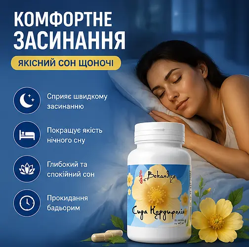 Сида кордифолія екстракт 400 мг, 60 капсул — при втомі й фізичних навантаженнях для енергії, бадьорості та тонусу, BEKANDZE - фото 4