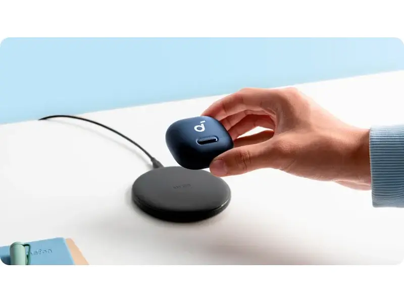 Навушники TWS ANKER SoundCore Liberty 4 NC Navy Blue (A3947G31) - фото 7
