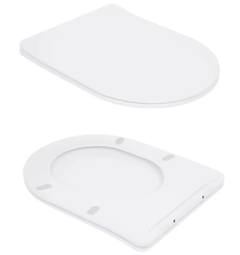 Унітаз підвісний Qtap Robin Ultra Quiet, з сидінням Slim Duroplast/ Soft-close/ Quick Release QT13332381AW - фото 8