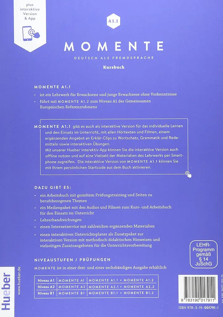 Momente A1.1. Kursbuch plus interaktive Version - фото 2