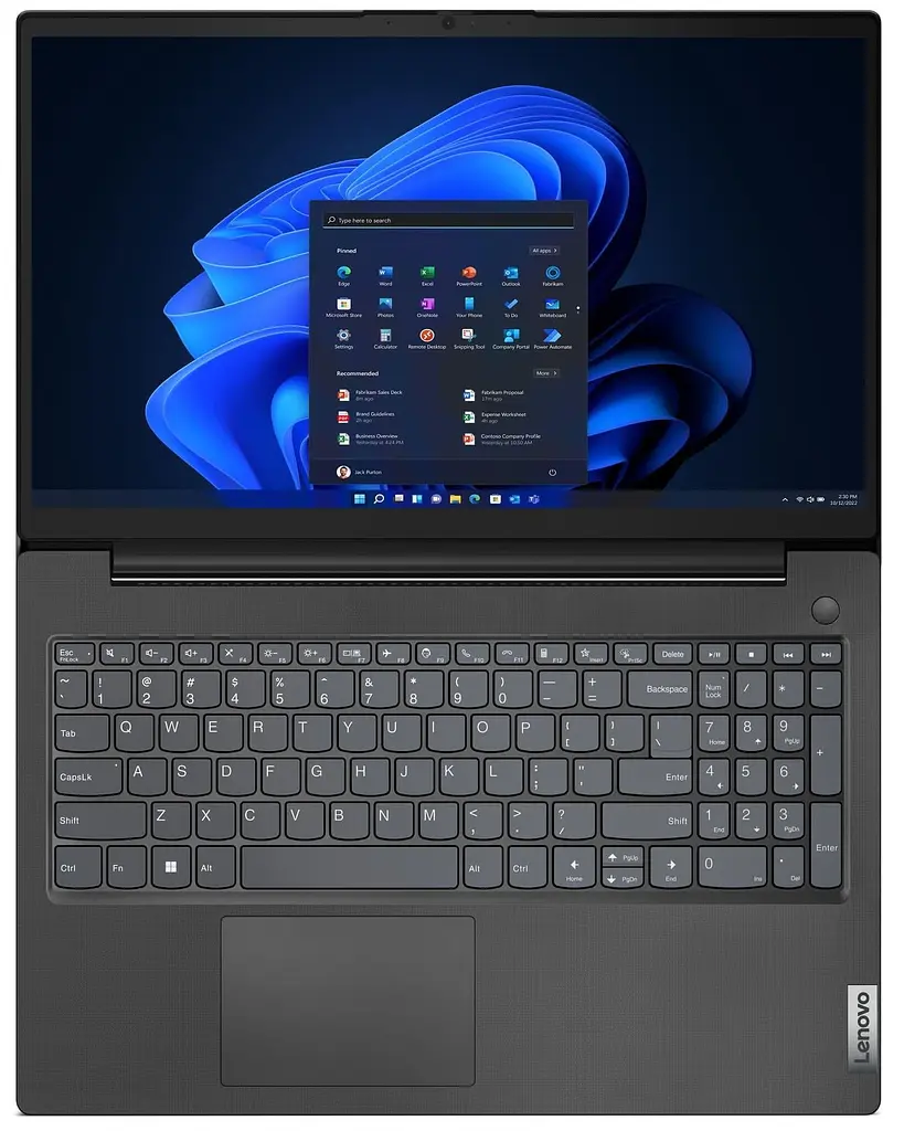 Ноутбук Lenovo 15.6" V15 G4 IRU/Intel i3-1315U/8GB/256SSD/IntelUHD/DOS/Black (83A1006FRA) - фото 5