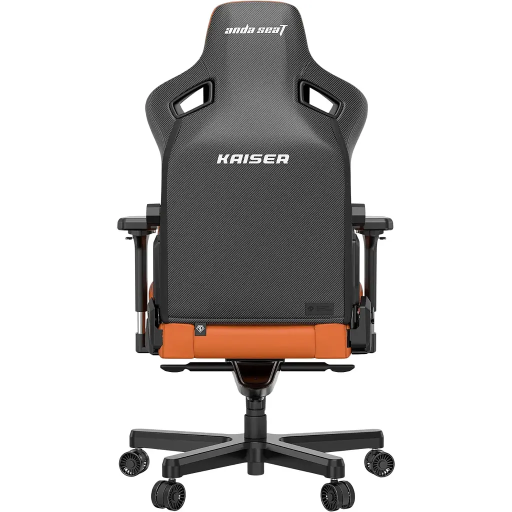 Геймерское кресло Anda Seat Kaiser 3 XL Leather Orange (AD12YDC-XL-01-O-PV/C) [121765] - фото 3