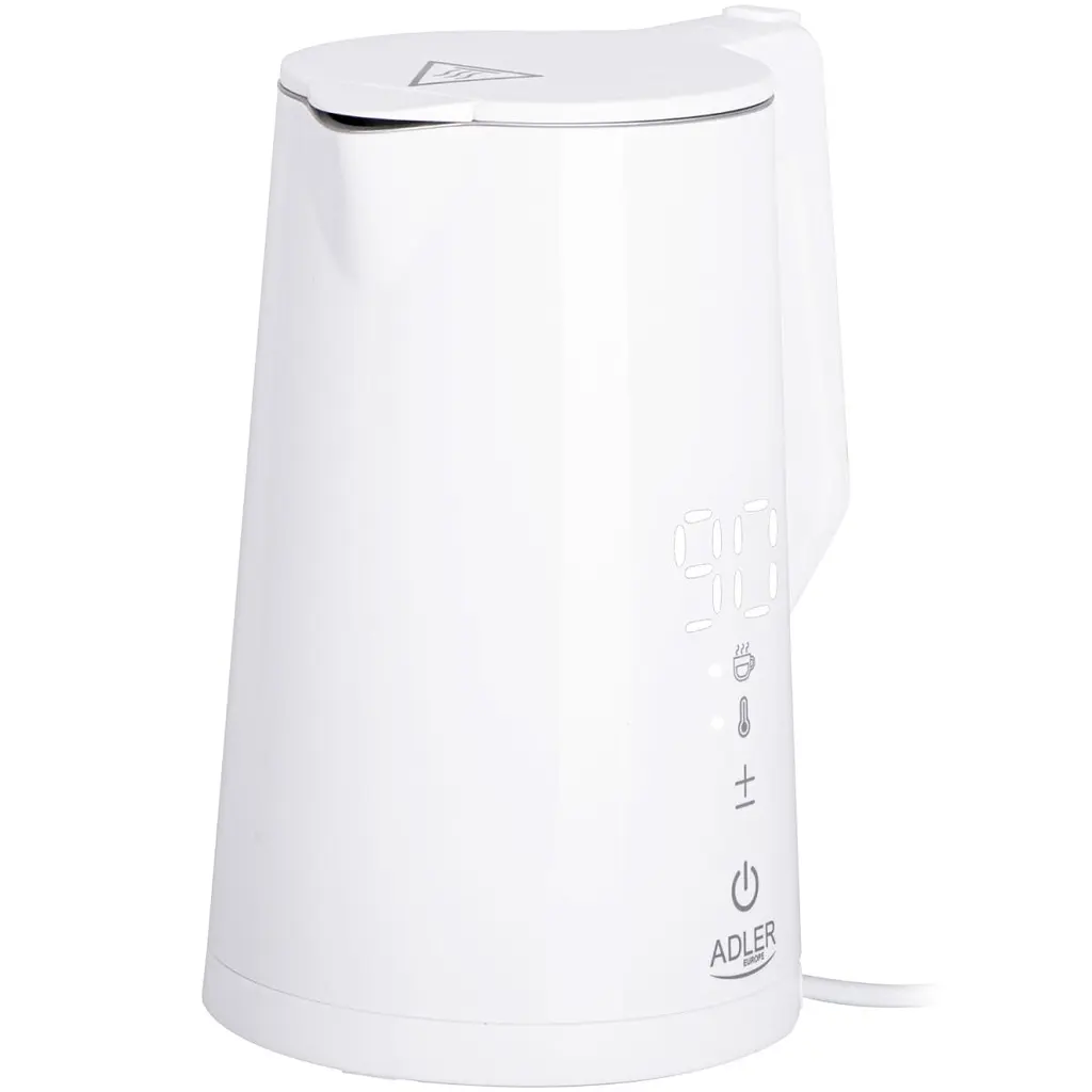 Електрочайник Adler AD 1345 white 1850-2200Вт/1.7л/STRIX/встановлення температури/(AD1345W) - фото 10