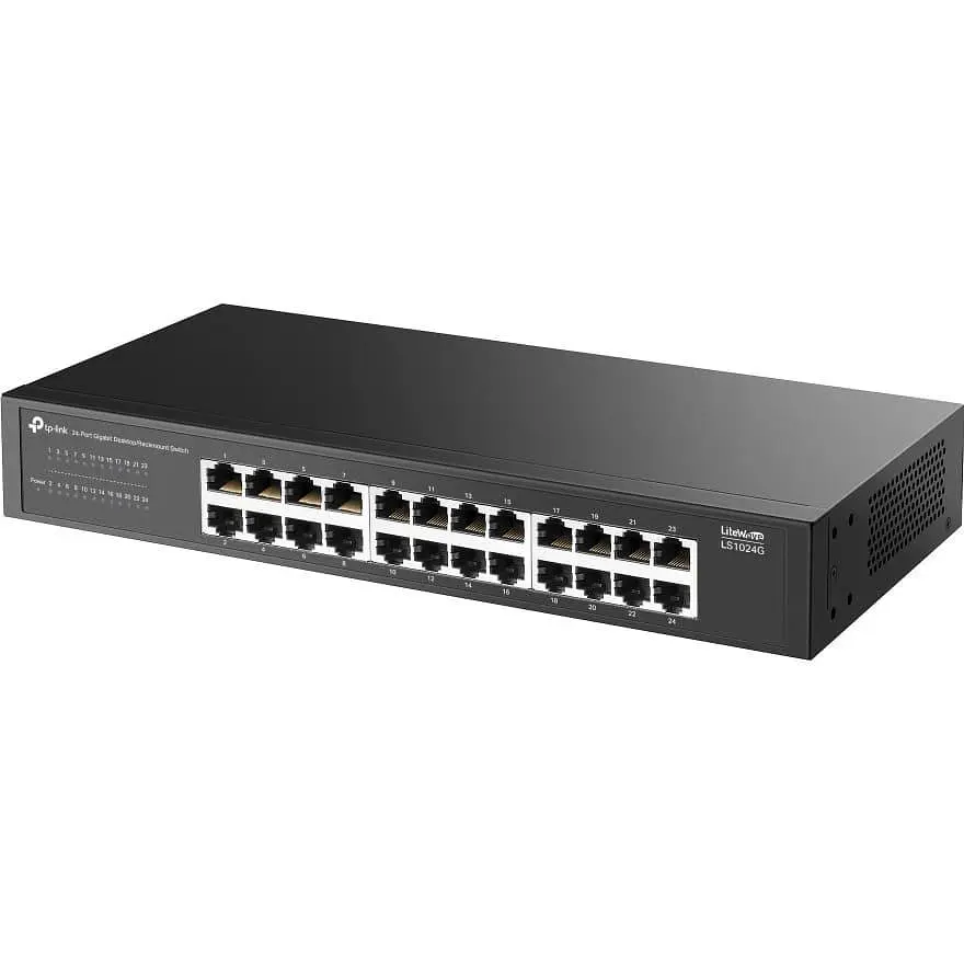 Комутатор TP-Link 24-портовий гігабітний настільний/стійковий (LS1024G) - фото 3