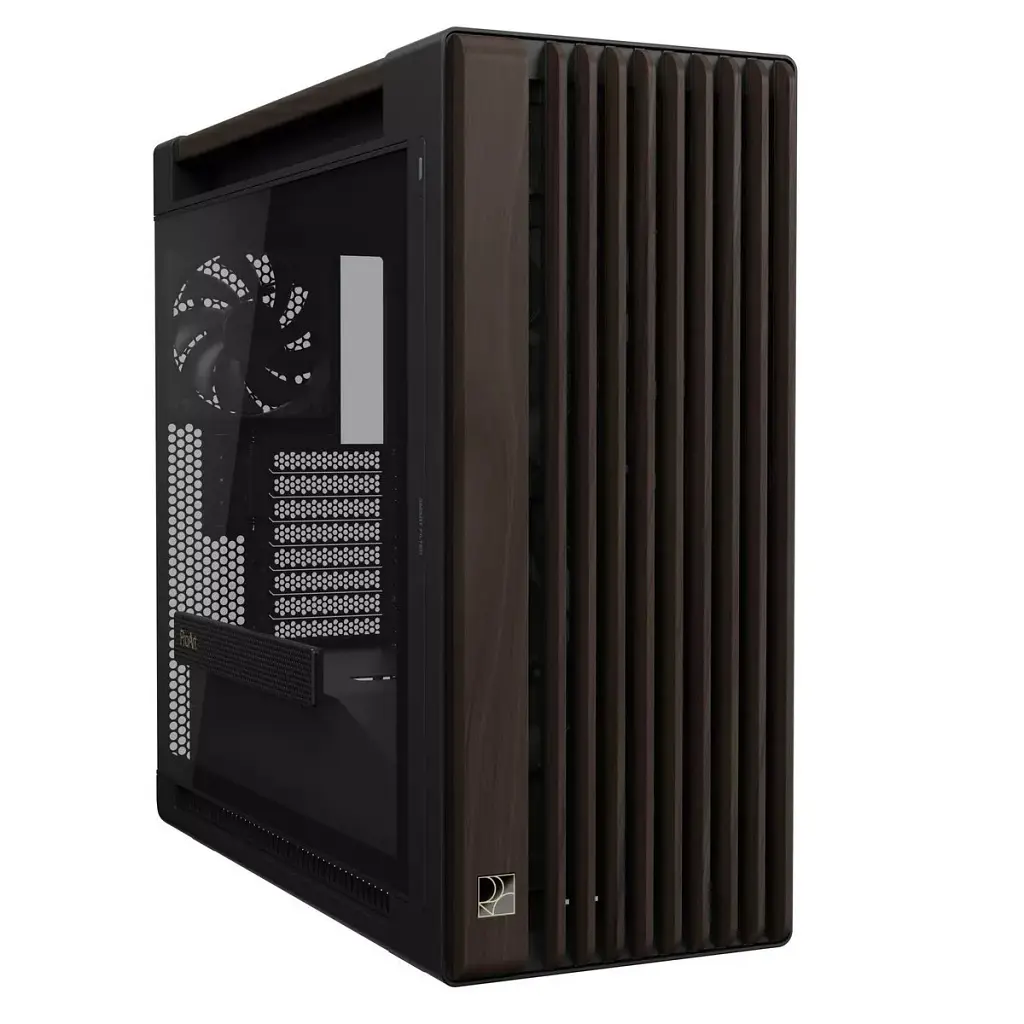 Корпус для ПК ASUS ProArt PA602 Walnut Wood Tempered Glass Modern Black (90DC00J0-B09030) - фото 3