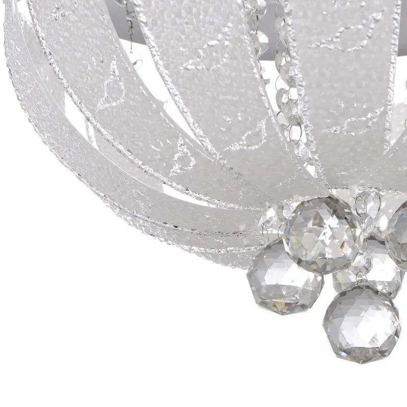 Люстра потолочная Brille торт хрустальная E14 CH (BCL-456C/3) - фото 2